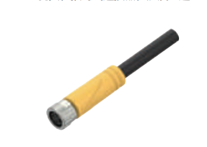 M8-孔头-预铸式连接器-防震止退-3+4+5+6PIN