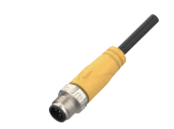 M12-针头-预铸式连接器-防震止退-2+3+4+4.5+5PIN