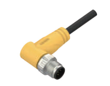M12-弯角针头-预铸式连接器-防震止退-6+8+12PIN