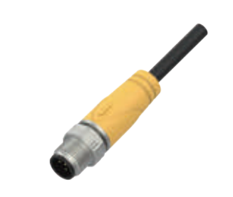 M12-针头-预铸式连接器-防震止退-屏蔽-4+5PIN