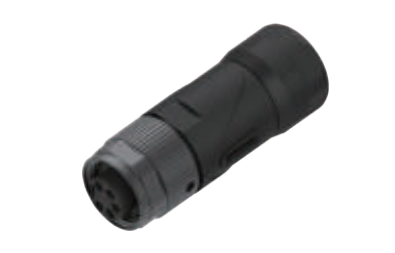 7+8“-孔头-现场可接线式连接器-塑料外壳-铸铝螺母-3+4+5+6PIN
