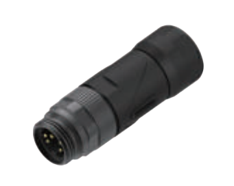 7+8“-针头-现场可接线式连接器-塑料外壳-铸铝螺母-3+4+5+6PIN