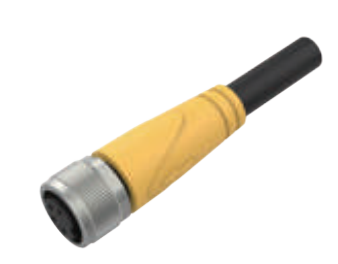 M16-孔头-预铸式连接器-防震止退-3+4PIN