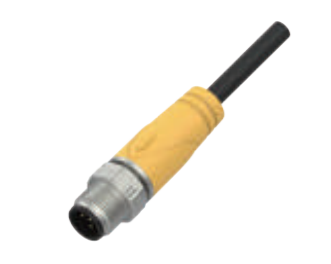 M12-针头-预铸式连接器-防震止退-屏蔽-2+3+4+4.5+5PIN
