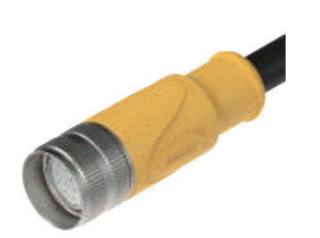 M23-内螺纹-孔头-预铸式连接器-19.15PIN